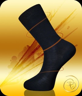 Mercerized cotton socks for men