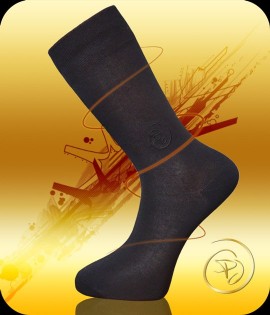 Chaussettes homme modal - brodées PJ